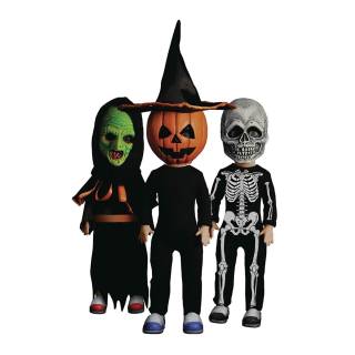 Mezco LDD Presents Halloween III Season of the Witch Trick-or-Treaters Boxed Set