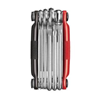 Crankbrothers M10 Bicycle Multi Tool (Black/Red)