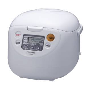 Zojirushi Micom Rice Cooker and Warmer (10-Cup/ Cool White)