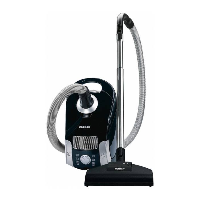 Miele Compact C1 Turbo Team PowerLine Canister Vacuum (Obsidian Black)