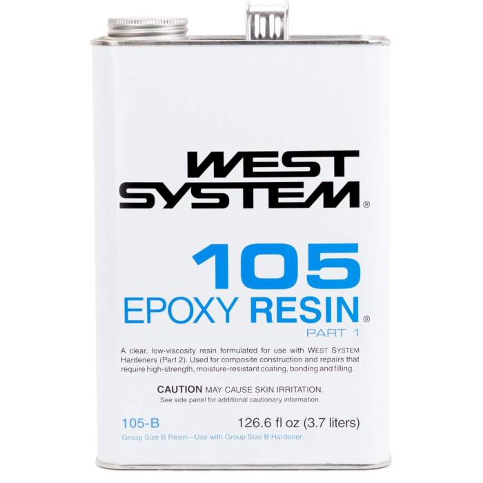 West System 105 Epoxy Resin (.98 gal) 1 gallon