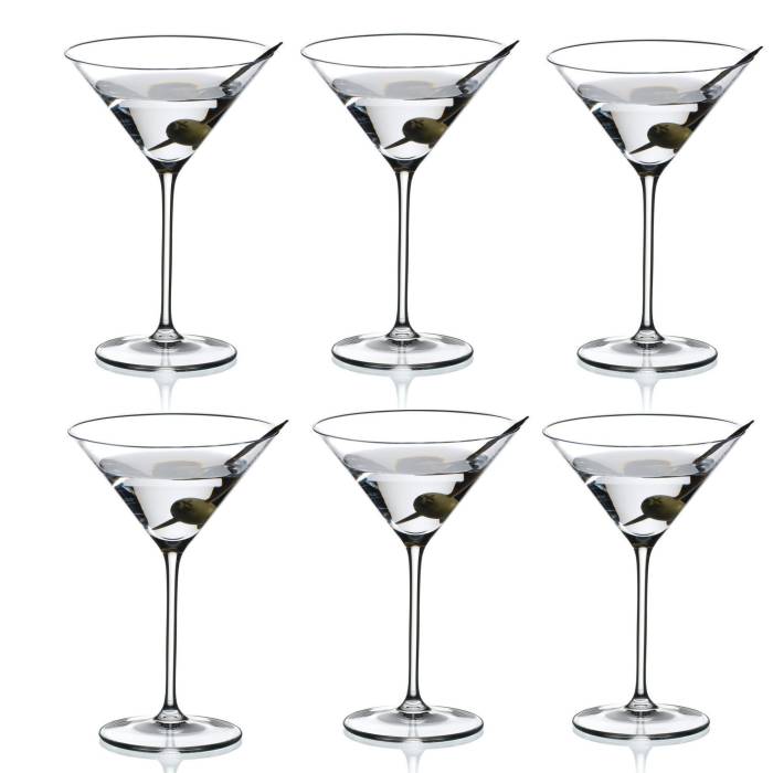 Riedel Vinum XL Leaded Crystal Martini Glass (Set of 6)