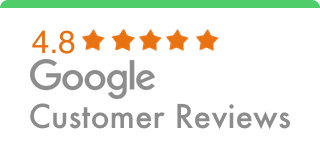 Google customer reviews - 4.8 stars